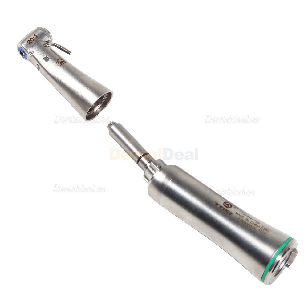 TOSI TX-414-758 Dental Fiber Optic 20:1 Contra Angle Handpiece